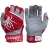 2022 Spiderz PRO Model Batting Gloves: Red/White -Baseball Equipment Sports Store 2022SpiderzPRO Red White