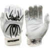 2022 Spiderz ENDITE Batting Gloves: White And Black -Baseball Equipment Sports Store 22EnditeWhiteBlack