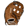 Wilson Aura A900 33" Fastpitch Catcher's Mitt : WTA09RF20FPCM -Baseball Equipment Sports Store A09RF20CM 0 Aura FP Catchers Mitt 33 BritishTan White Back