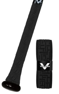 Vulcan Bat Grips: Solid Series -Baseball Equipment Sports Store NewBLKDual