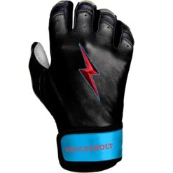 Bruce Bolt PREMIUM PRO BRINSON Series Short Cuff Batting Gloves: Black 10 Bruce Bolt PREMIUM PRO BRINSON Series Short Cuff Batting Gloves: Black -Baseball Equipment Sports Store SC LBB RIGHT