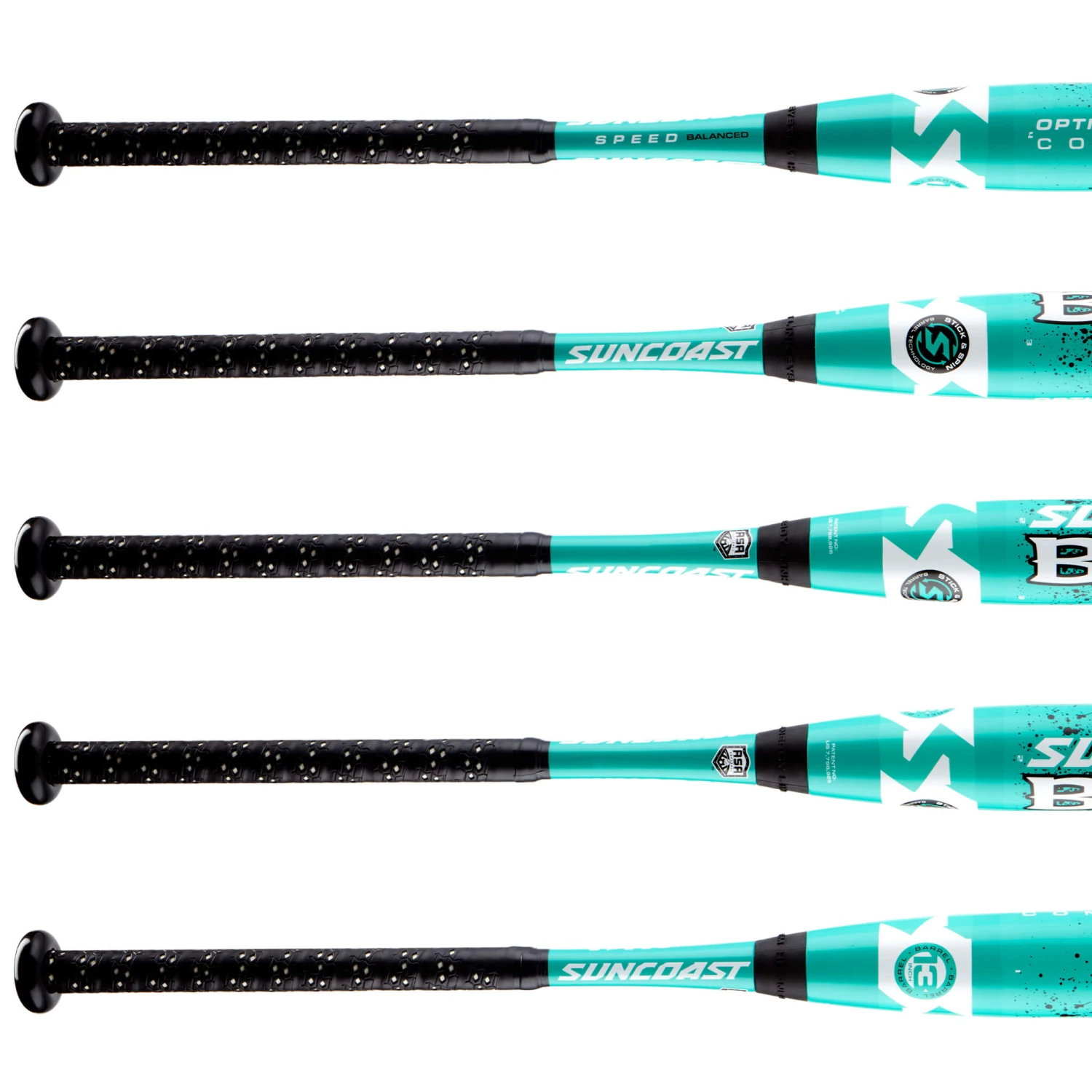 Suncoast Backlash ASA/USA 13" Balanced Slowpitch Softball Bat 5 Suncoast Backlash ASA/USA 13" Balanced Slowpitch Softball Bat - Image 3